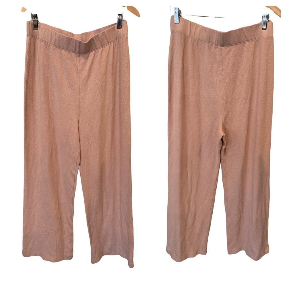 NWT REFORMATION Cirrus Crop Straight Leg Knit Pants (XL)